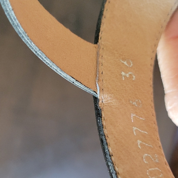 Gadea black patent sandals - Picture 4 of 5